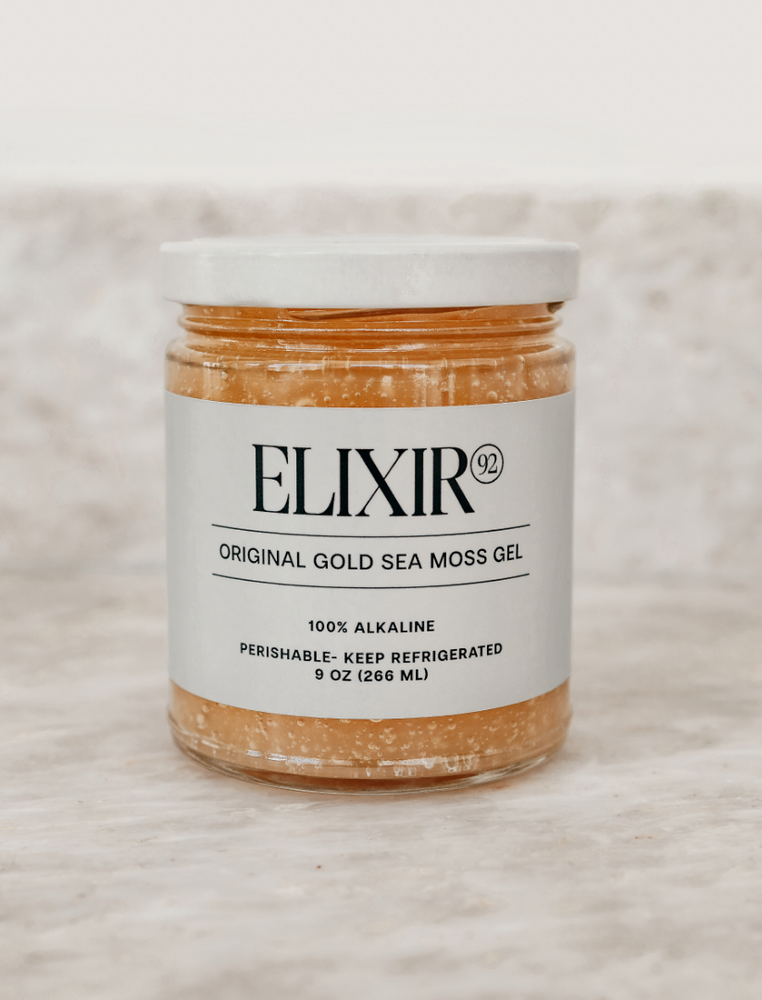 ORIGINAL GOLD SEA MOSS GEL – Elixir92 ORIGINAL GOLD SEA MOSS GEL – Elixir92